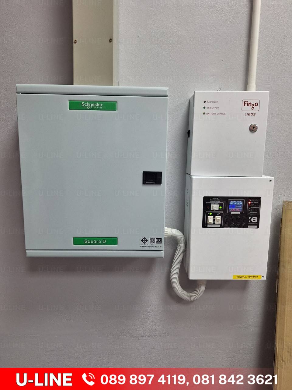 ตู้ load , cable basket, ตู้ควบคุมแอร์ ระบบไฟฟ้าห้อง Data Center