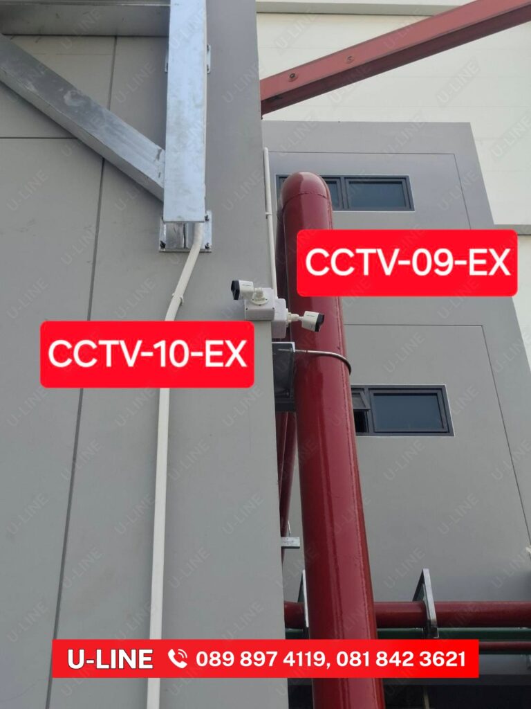 ติดตั้งกล้องวงจรปิดภายนอกอาคาร hikvision