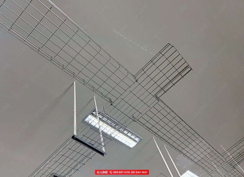 wire mesh basket tray basor installation